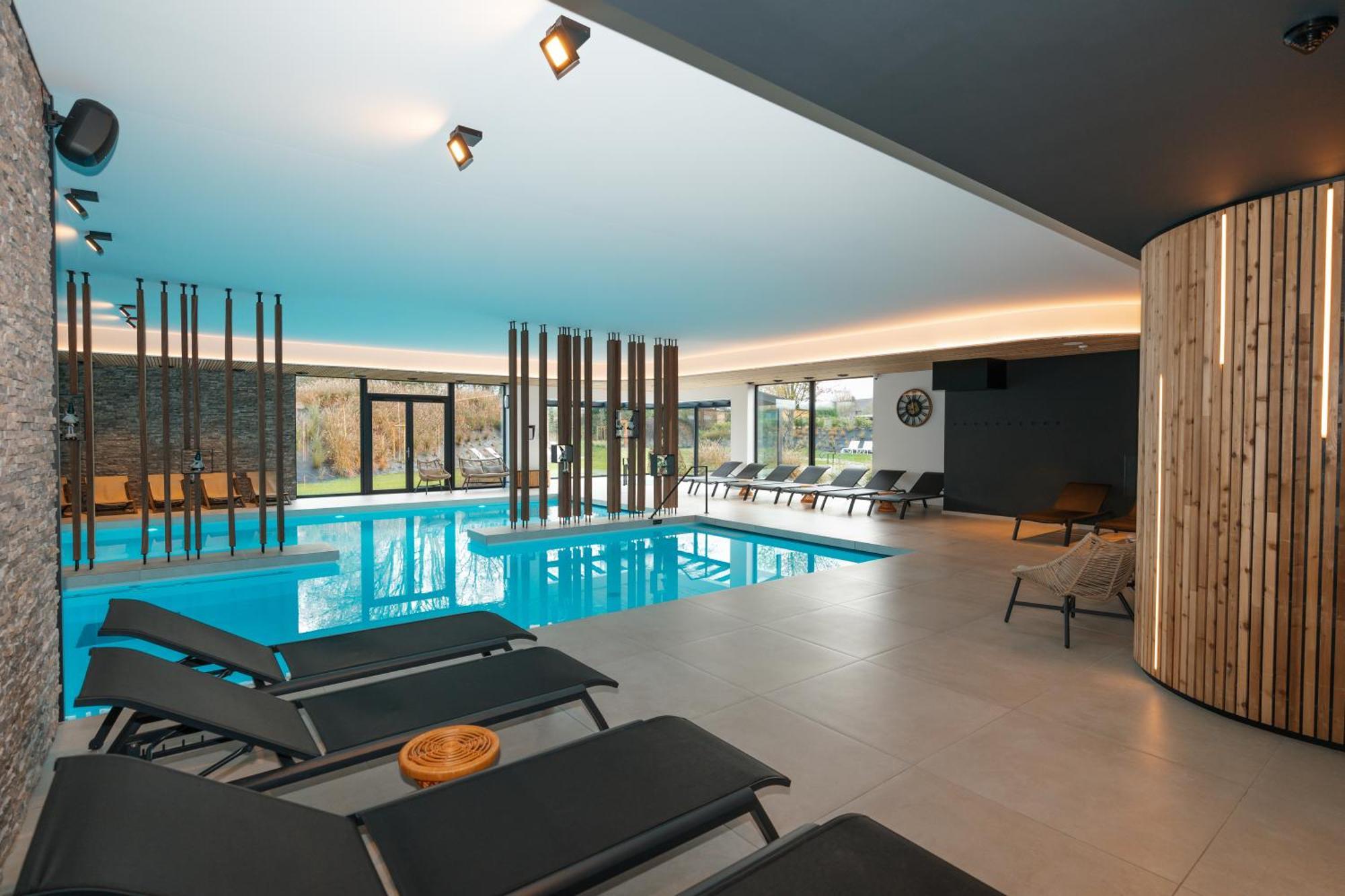 Domaine Des Thermes Awans Esterno foto